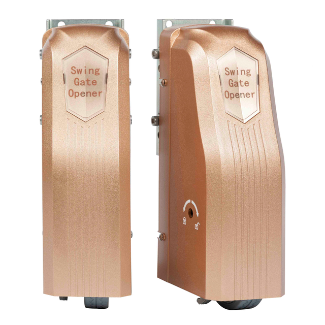 Smart 12Vdc Automatic Swing Gate Opener for Villa Garage Home Or Outdoor Modern Design for Central Motor Rolling Door Gate