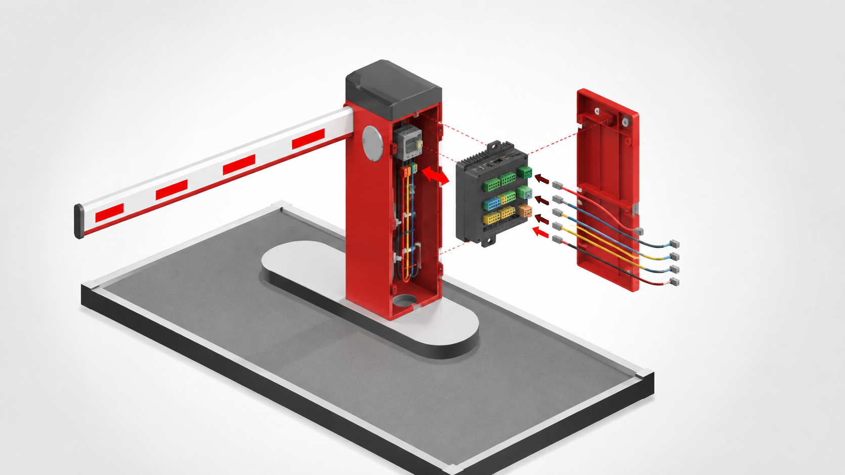 barrier gates Installation