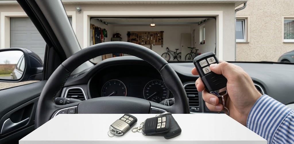 Handheld gate transmitter